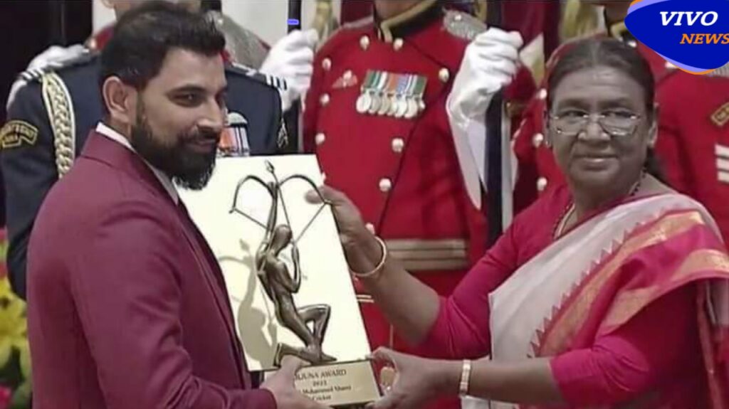 arjuna award mohammed shami